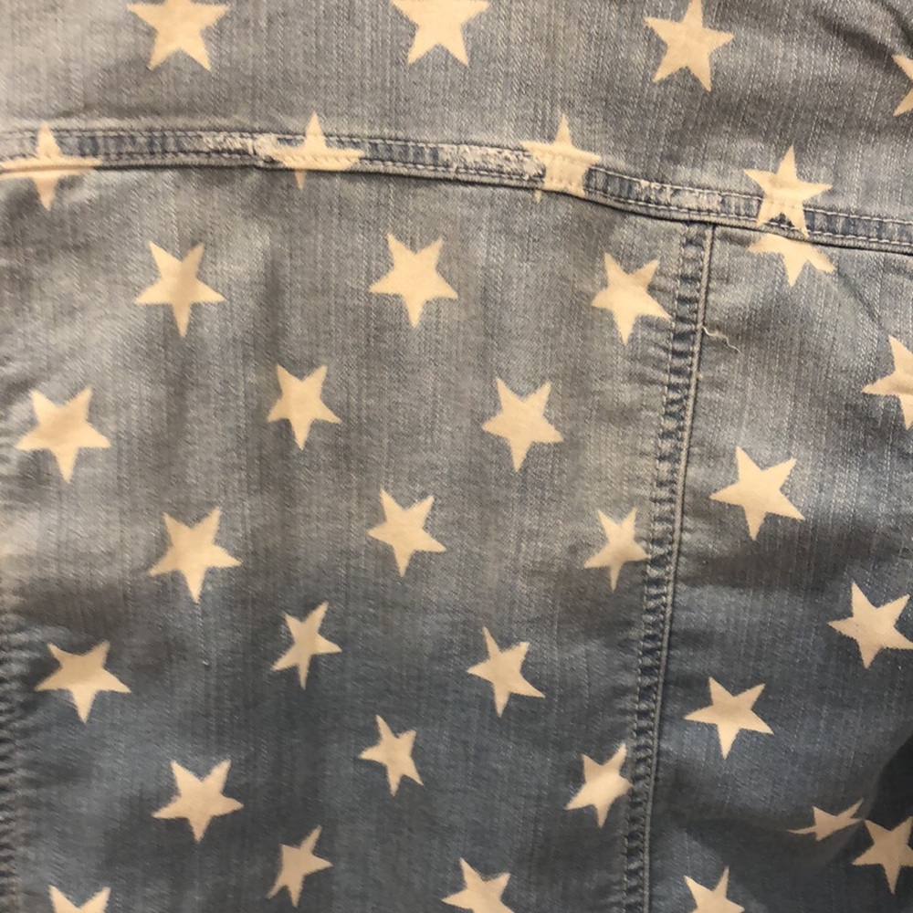 Denim Jacket Star Pattern - image 3